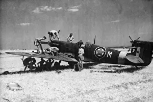 A Yugoslav Squadron flying Spitfires from a Tactical Wing of the Balkan Air Force based A Yugoslav Squadron flying Spitfires from a Tactical Wing of the Balkan Air Force based