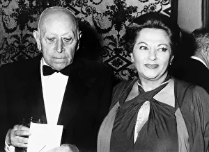 Yvonne De Carlo and George Raft Hollywood veterans, February 1980 Yvonne De Carlo and George Raft Hollywood veterans, February 1980