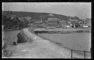 East Looe Seafront & Albatros area from end of Banjo Pier East Looe Seafront & Albatros area from end of Banjo Pier