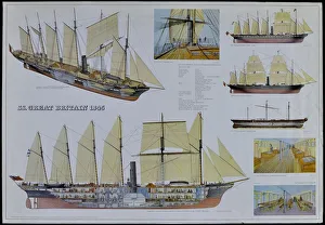 SS Great Britain Print: A Colourful Historical Overview