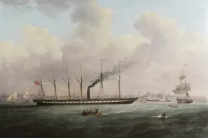 The SS Great Britain Print: Atlantic Flag at Liverpool