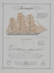Thermopylae Clipper Ship Print