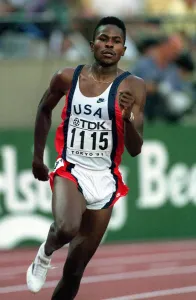 Danny Everett 400 Metres Print, February 1992