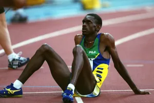 Oliveira Dos Santos 400 Meters Print