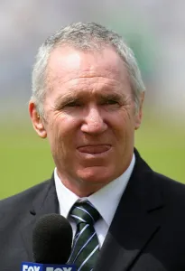 Australia V England Cricket Prints: Alan Border