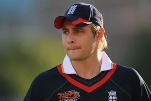 Luke Wright Print, England V South Africa Cricket Match