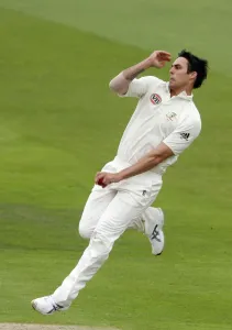Mitchell Johnson Print, Australia vs Pakistan at Headingley