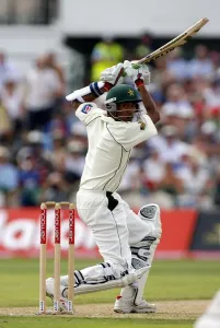 Mohammad Sami Print, Pakistan v England at Old Trafford