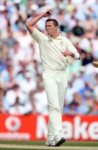 Peter Siddle Print, 5th Ashes Test Match