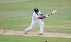 Samit Patel Print, England Cricket at Scarborough