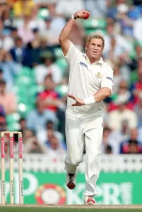 Shane Warne Print, The Ashes 2005