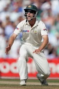 Simon Katich Print, The Ashes 2005