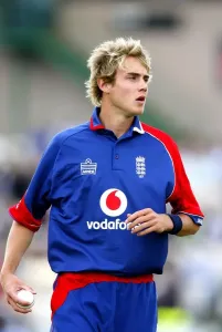 Stuart Broad Print, England Cricket 2007