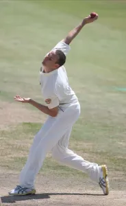 Stuart Clark Cricket Print 2009