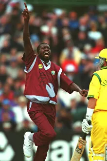 Ambrose Collection: Curtley Ambrose Celebrates Wkt