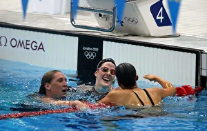 Gemma Spofforth, Missy Franklin & Aya Terakawa Gemma Spo Gemma Spofforth, Missy Franklin & Aya Terakawa Gemma Spo