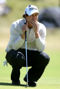 Adam Scott Print, Royal Birkdale Golf 2008