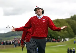 Bubba Watson Plays to the Crowd Print, 2010 Ryder Cup