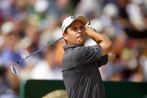 David Howell at The Open Championship Print