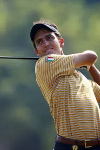 Edoardo Molinari Print, Italy Open Golf Championship at Royal Liverpool GC