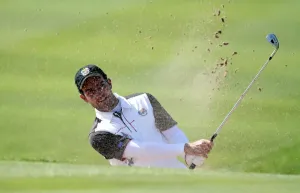 Edoardo Molinari Golf Print, 2010