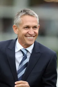 Gary Lineker Print, a photograph of the BBC sports presenter