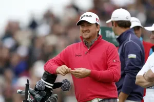 Graeme McDowell Print, The Open Championship 2012