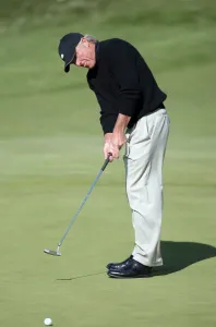Greg Norman Print - Royal Birkdale Golf 2008