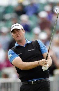 Peter Hanson Print - Sweden at The Open Championship 2012
