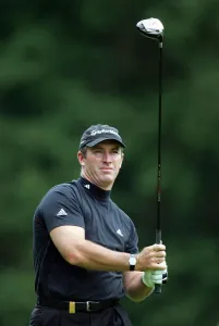 Peter Lonard Print, Australia at the Volvo PGA Championship