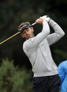 Raphael Jacquelin at The Open Championship Print