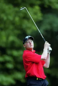 Simon Dyson Print, Golf at Wentworth