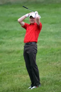 Simon Dyson Print, England BMW PGA Championship at Wentworth Club