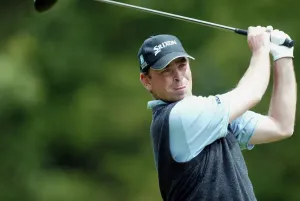 Thomas Bjorn Print - Volvo PGA Championship at Wentworth Club