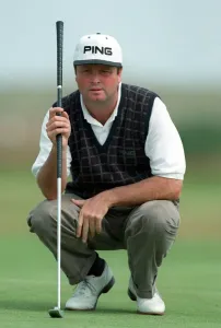 Wayne Riley Golf Print, 13 September 1995
