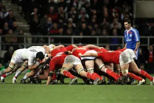 Scrum England V Wales Print
