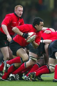 Gavin Thomas Print - Wales V England, Millennium Stadium