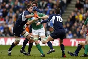 Murrayfield Stadium Photos Prints: Simon Easterby & Scott Murphy