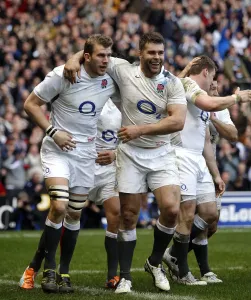 Twickenham Stadium Images Prints: Tom Croft & Nick Easter
