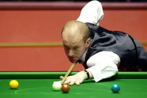 Peter Ebdon England Embassy World Snooker 2002 Print