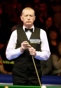 Steve Davis Print - England Snooker Championship 2011
