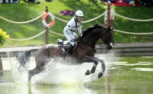 Prints of Andrew Hoy Australia London 2012 Olympic Games, Equestrian, Cross Country Greenwich Park, London, England 30 July 2012 Date: 30 July 2012 Sport Prints: Andrew Hoy Print, London 2012 Olympic Equestrian