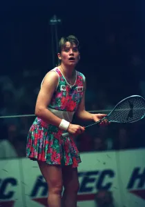 Sue Wright Squash Player Print