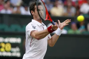 Andy Murray Print - Wimbledon 2010