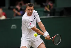 Robin Soderling Print - Wimbledon 2011