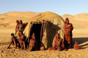 Himba Women at Kunene River Print