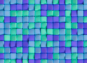 3D Print of Seamless Rounded Square Tile Pattern