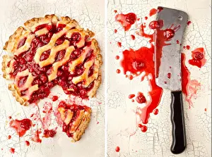 Framed Print : Cherry Pie Print
