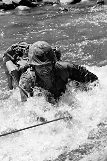 Combat Ready Marines First Sergeant J Print