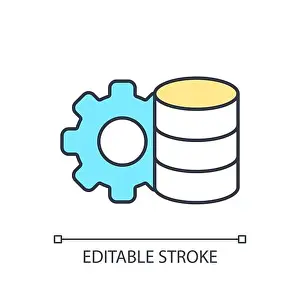 Data Democratization Print Illustration